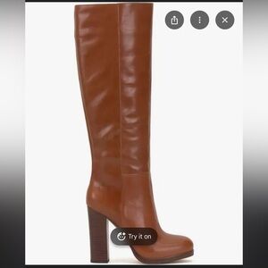 Vince Camuto Women's Stiletto Crutinnie Boots wide calf